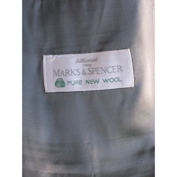 Sports Coat Houndstooth Made in Italy 100% Wool - Picture 3 of 9